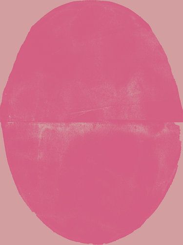 Helder en zacht roze. Aarde. Moderne abstracte kunst.