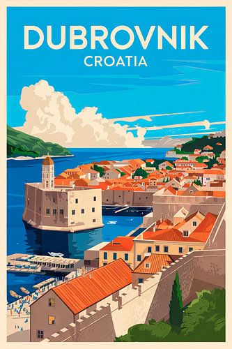 Dubrovnik, Kroatië.