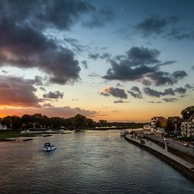 Sunset IJssel Deventer by Patrick Rodink