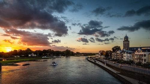 Sonnenuntergang IJssel Deventer