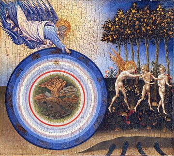 Giovanni di Paolo, Die Erschaffung der Welt und die Vertreibung aus ihr
