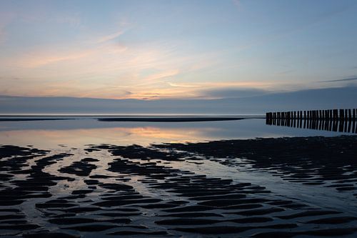 Sonnenuntergang Zeeland (Strand Burgh Haamstede)