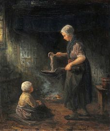 Les crêpes, Jozef Israëls