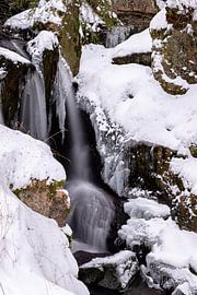 Oberrer Fall des Menzenschander Wasserfall von Alexander Wolff