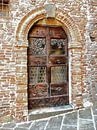 Ornate Door Panicale Italy by Dorothy Berry-Lound thumbnail