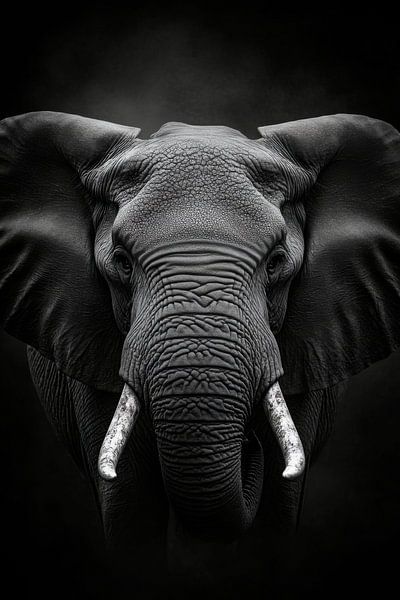 Éléphant par Poster Art Shop