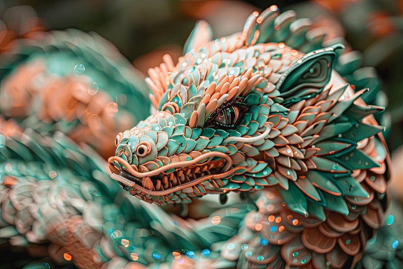 japanese dragon by Egon Zitter