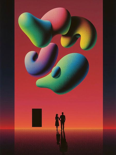 Liebe liegt in der Luft von FRESH Fine Art