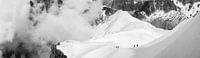 Bergbeklimmer op de Mont Blanc by Marco de Waal thumbnail