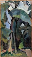 Saint-Cloud, Landschaftsstudie von Robert Delaunay