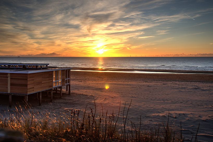 Sunset beach Egmond van Zilte C fotografie