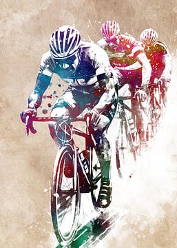 Fietsen #wielrennen #sport #fiets van JBJart Justyna Jaszke