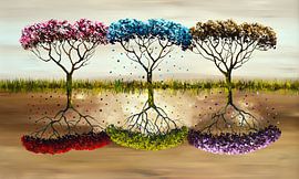 Seasons van Gena Theheartofart