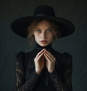 Geheimnisvolle Augen, verborgenes Leid