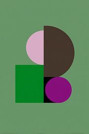 Couleurs vives du Bauhaus sur Karina Brouwer