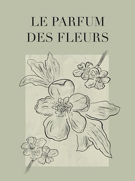 Le parfum des fleurs, de geur van bloemen van Hella Maas