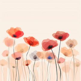 Mohnblumen von Bert Nijholt