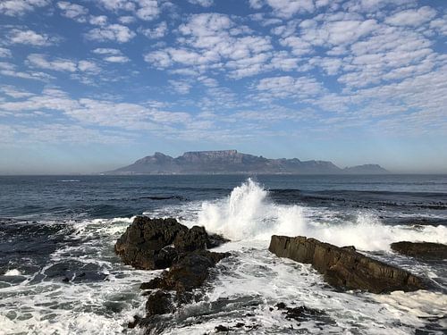 Uitzicht op de tafelberg