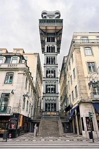 Elevador de Santa Justa - bijzondere architectuur in het hart van Lissabon