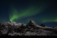 Noorderlicht in Lofoten, Noorwegen | Aurora Borealis scandinavië