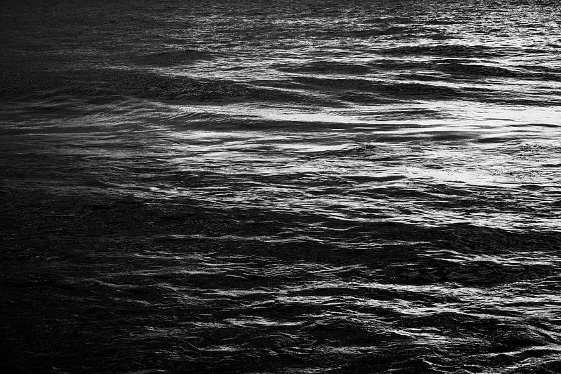 Schwarz-Weiß-Foto vom Meer in Sri Lanka von Photolovers reisfotografie