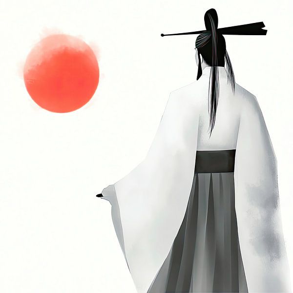 Geist der aufgehenden Sonne – Samurai in Kontemplation von May