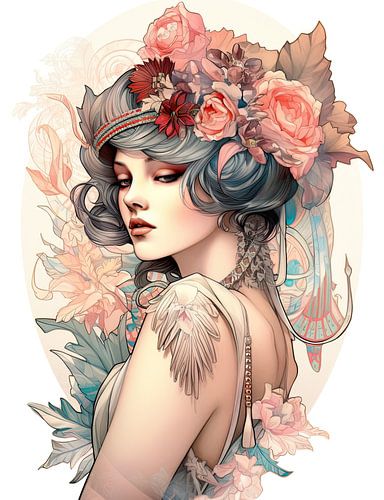 Zeitlose Schönheit: Die Flapper der Goldenen Zwanziger