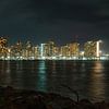 Skyline von Honolulu und Waikiki. von Jaap van den Berg