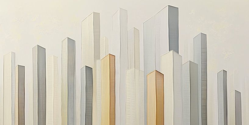 Abstract city by Bert Nijholt