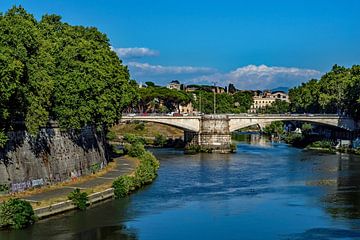 Willkommen in Trastevere an der Ponte Garibaldi