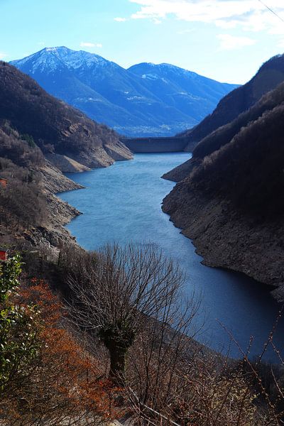 Lago di Vogorno - Ticino - Zwitserland van Felina Photography
