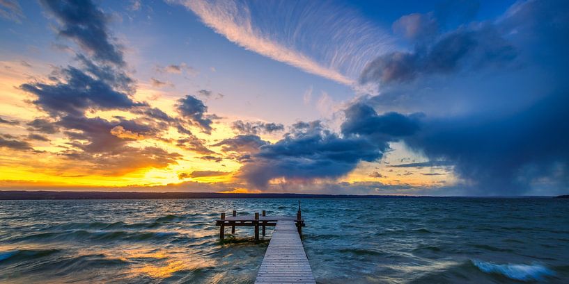 Coucher de soleil à l'Ammersee par Denis Feiner