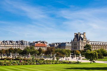 View to the Jardin des Tuileries in Paris, France van Rico Ködder