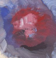 Peinture Art 1994 #0384 Bourgeon de fleur