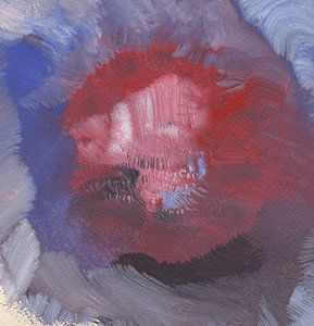 Malerei Kunst 1994 #0384 Blütenknospe