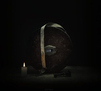 The Essence of Time: A Vintage Icon in Light and Shadow