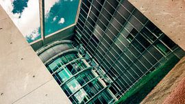 Berlin Regierungsviertel - Detail Paul-Löbe-Haus von Mixed media vector arts