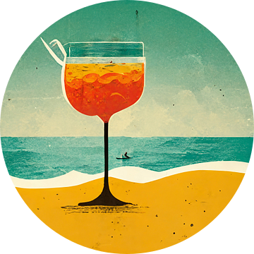 Zomerse cocktail aan het strand van sonja koning