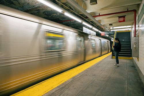 Station de métro à New York