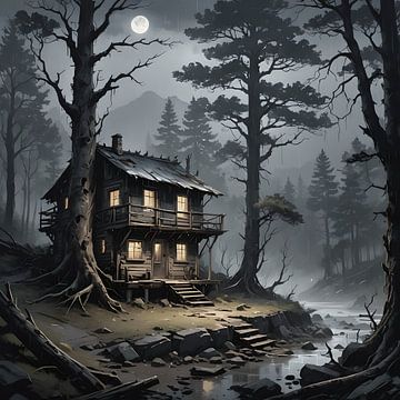 Mountain hut by Nick Wendt