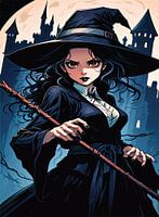 schönes Hexenposter