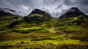 Les étonnantes et magnifiques montagnes d'Écosse sur René Holtslag
