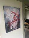 Klantfoto: Banksy meets Pollock art van PixelPrestige