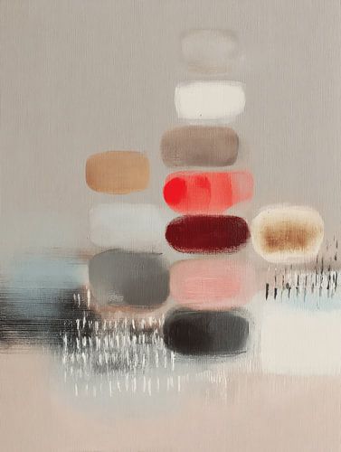 Ausgewogenheit in der Farbe von Japandi Art Studio