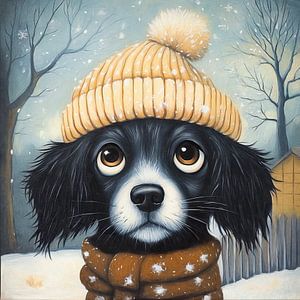 Fiffy, le chien d'hiver