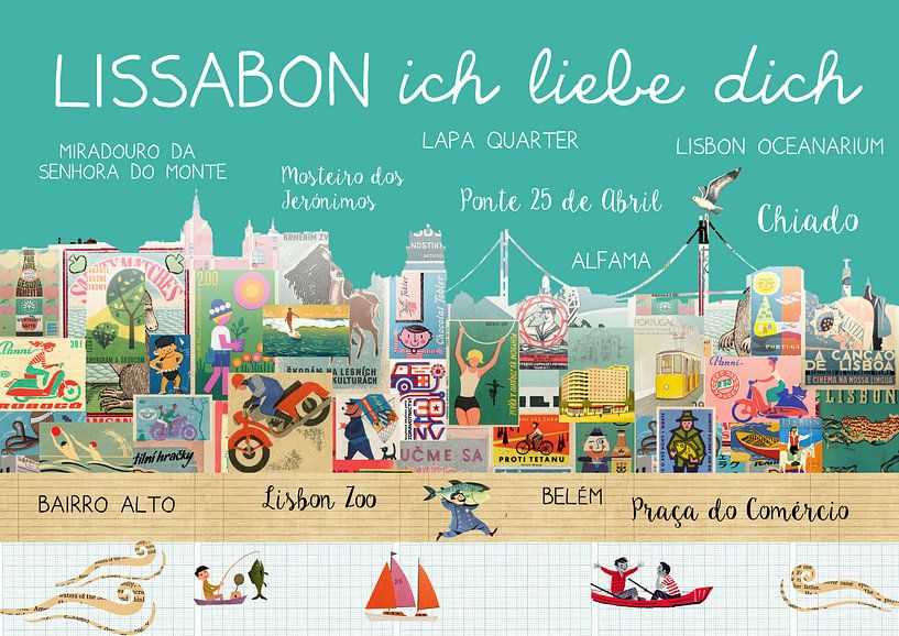 Lissabon – Ich liebe Dich par Green Nest