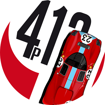 412P Richard Attwood, Piers Courage 1967 van Theodor Decker
