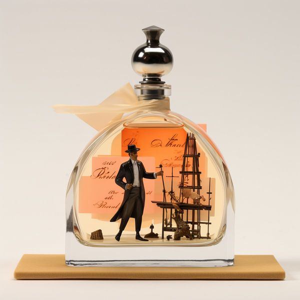Surreal Parfum Flakon Glas Magie Miniatur  Fantasie von gm_designs