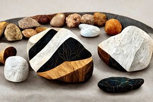 Collection de pierres sur Treechild