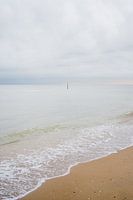 Lever de soleil sur la plage, Scheveningen